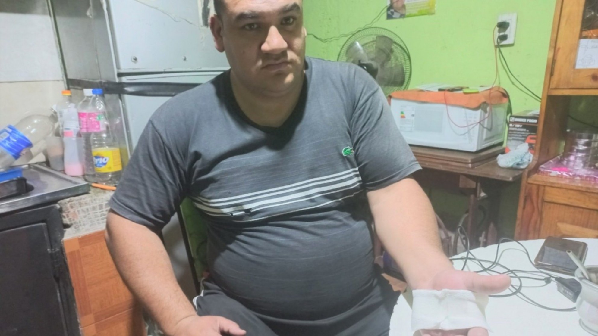 Apuñalaron a un colectivero en la zona de El Algarrobal